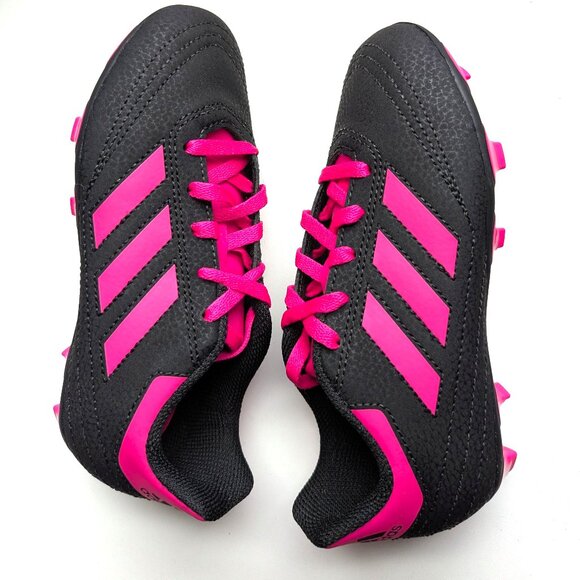 adidas Goletto 13K FG J Firm Ground Soccer Cleats Black/Rose Boots Stripes 13K - Picture 5 of 5